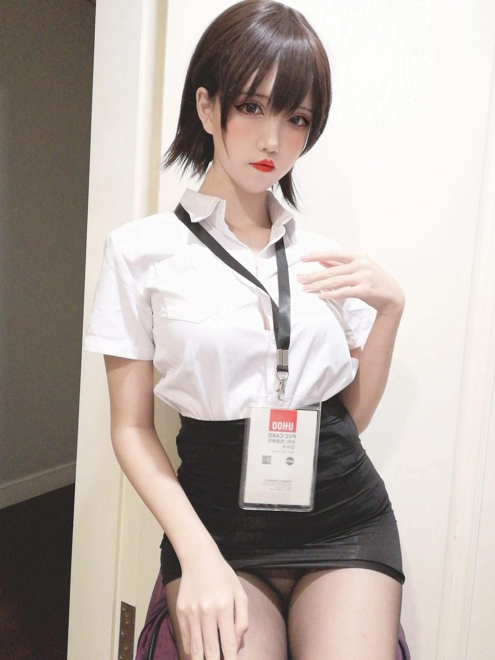 阿薰kaOri - NO.03 黑丝OL 1